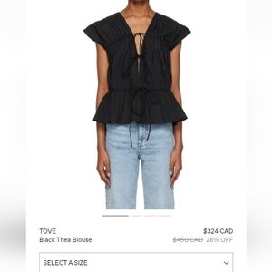 TOVE designer top